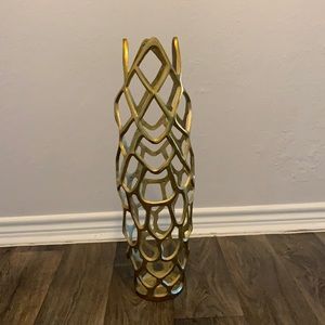 Ornate Vase - Gold - Olivia & May